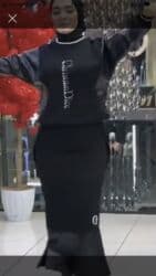 длинное платье в пол с разрезом на ноге: Бренд платье Классика 👌 Dol’CE GaBBANO . 1 раз на вечер . Прямое — 4