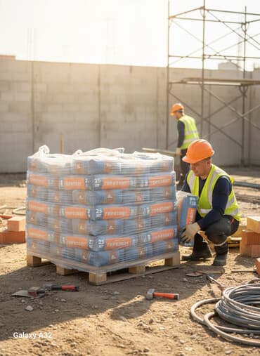 active dry: Цемент марки "Горизонт", расфасованный в мешки по 25 кг. Подходит для — 1