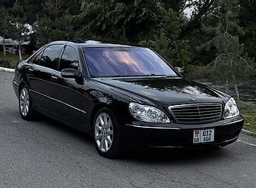 a6 c4: Mercedes-Benz S-Class: 2003 г., 5 л, Автомат, Газ, Седан — 2