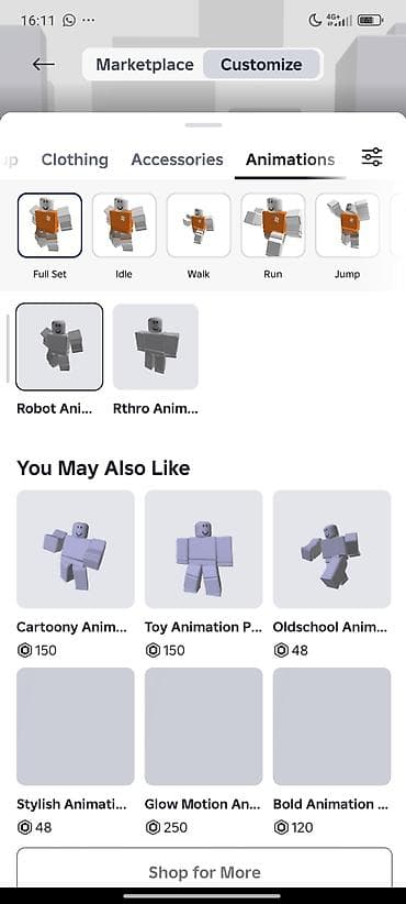 Техника жана электроника: Виртуальный аватар для платформы Roblox, представленный в приложении — 5