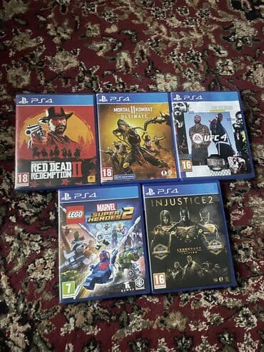 скупка ps дисков: Продаю диски идет для пс 4 и для пс 5 Red dead redemption 2 - 2000 — 1