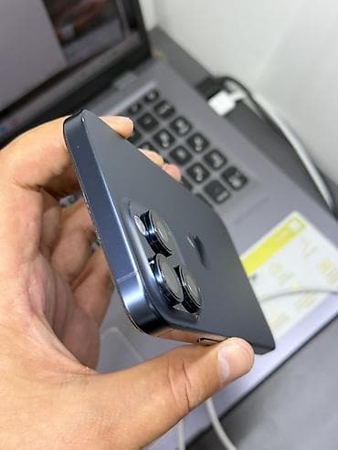 note 5: IPhone 15 Pro Max, Б/у, 256 ГБ, Blue Titanium, Зарядное устройство, Чехол, 100 % — 6
