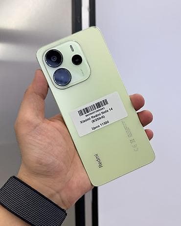 Redmi, Redmi Note 14, Б/у, 256 ГБ, цвет - Зеленый, В рассрочку, 2 SIM