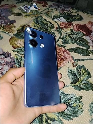 айфоны в киргизии: Redmi, Redmi Note 13, Б/у, 256 ГБ, цвет - Синий, 2 SIM — 2