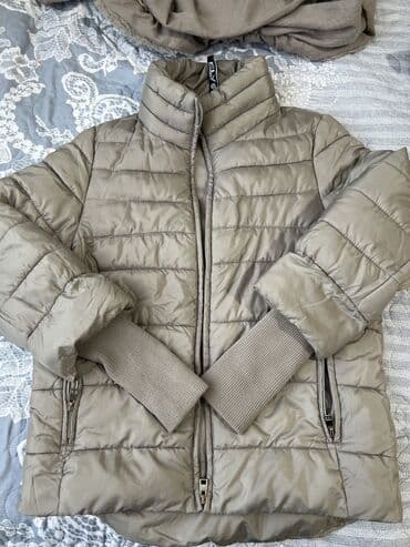 тёплые шарфы: Пуховик, Короткая модель, Стеганый — 1