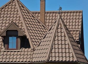 финская металлочерепица в бишкеке: ✅профнастил ✅ металлочерепица ✅ сайдинг(фран,карниза) ✅ желоба — 1