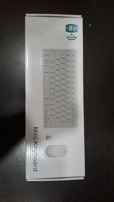 беспроводные мыши бишкек: Комплект беспроводной клавиатуры и мыши, новые — 1