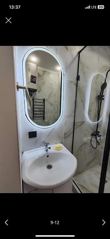 сниму квартиру мкр джал: 1 комната, 42 м², Элитка, 14 этаж, Дизайнерский ремонт — 9