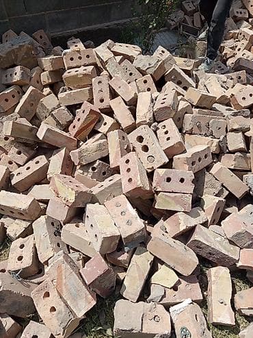 кирпич койдурам: Тешиктерсиз, таблетка, Бышкан кирпич, Бирдик, 250×120×65 — 3