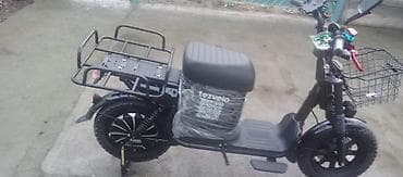 скутер электро: Электроскутер/электромопед с грузовой платформой 160 км журот — 1