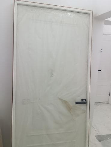 moda home collection: Межкомнатная дверь, Б/у, Глухие, Одностворчатая, Деревянная, цвет - Белый — 2