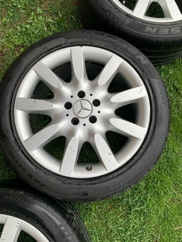 зимние шины на ниву 21214: Колеса в сборе 245 / 45 / R 18, Зима, Б/у, Комплект, Легковые, Литые, отверстий - 5 — 7