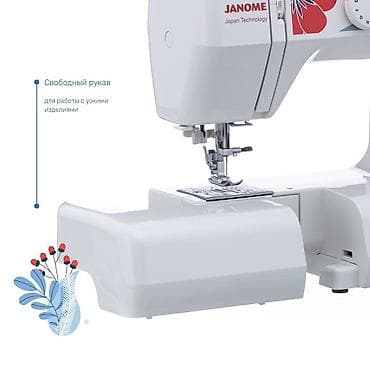 вши: Швейная машина Janome, Электромеханическая, Автомат — 4