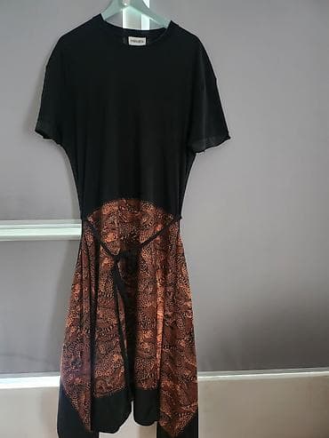 платья кант: Повседневное платье, Осень-весна, Трикотаж, XL, L — 1