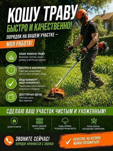 ковры дорожка: Уборка территории, Стрижка газона — 1