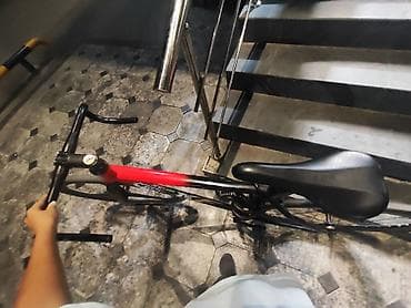 Велосипеддер: Трековый фикс-байк (fixed gear) в подарок стрепы (узонгу) и замок — 4