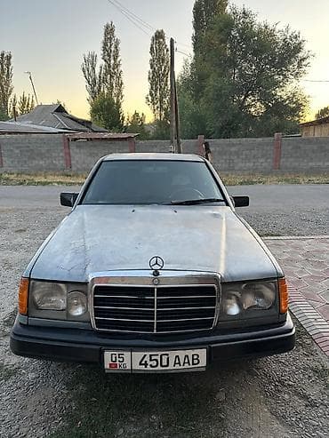 Унаа: Mercedes-Benz W124: 1986 г., 2.3 л, Кол менен иштөөчү, Бензин, Седан — 1