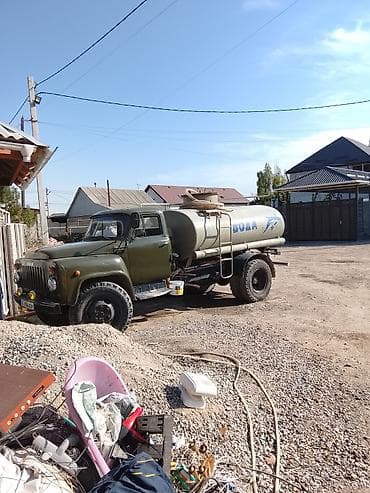 Автоцистерна для воды - Базовое шасси: грузовик ЗИЛ (классический