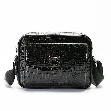 Барсетка, Tommy Hilfiger, Материал: Искусственная кожа, Множество карманов, Новый