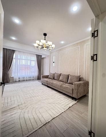 квартира с ремонтом джал: 3 комнаты, 88 м², Элитка, 12 этаж — 2