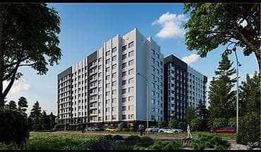 1 комнаты квартира: 1 комната, 45 м², Элитка, 2 этаж, Готовая ПСО (под самоотделку) — 7