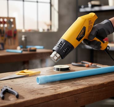 Термопистолет DINGQI (модель 121103) — электрический фен для горячего