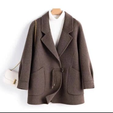 шерстяные кофты женские больших размеров: Новое шерстяное пальто на весну
48-50 RU — 1