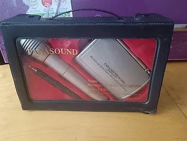 behringer b 5: Беспроводной микрофонный комплект PANASOUND HS-239S Состав набора: - — 10