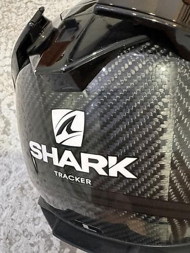 mini jack: Мотошлем SHARK TRACKER с интеграцией под связь + модуль интеркома SENA — 3