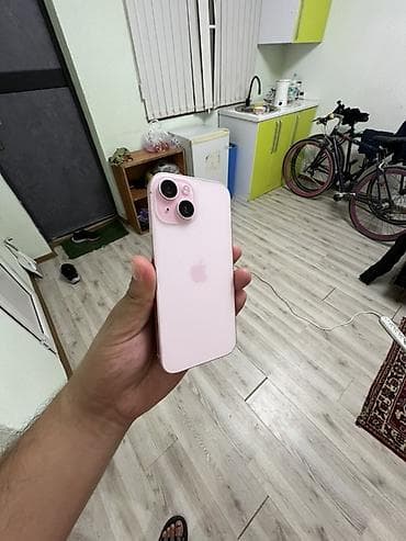 IPhone 15, 128 ГБ, Розовый