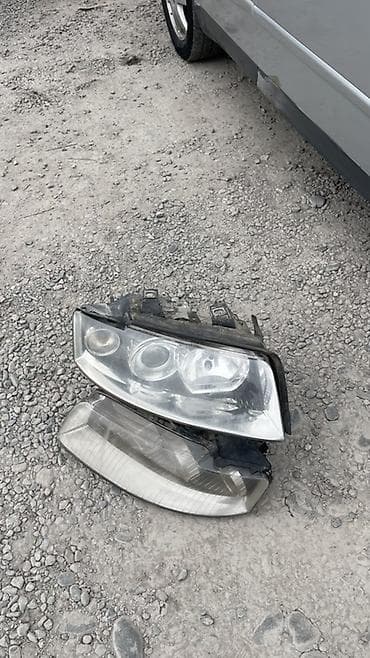 Автозапчасти: Комплект передних фар Audi 2003 г., Б/у, Оригинал, Германия — 4