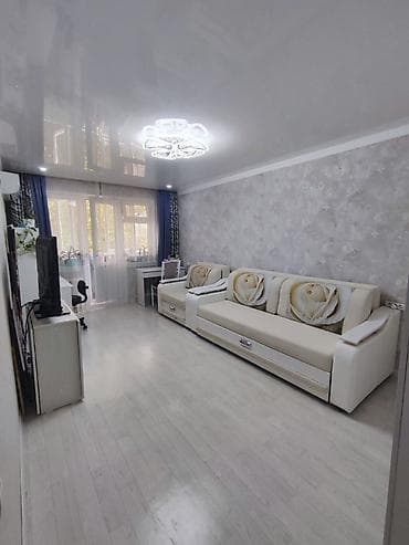 2 бөлмө, 44 м², 6-мкр 104-серия, 4 кабат, Евро оңдоо — 8