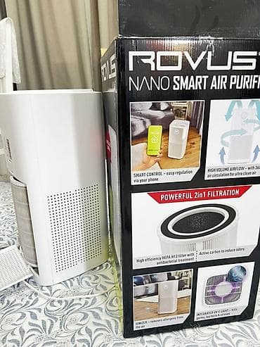 roboclean 114f: Очиститель воздуха ROVUS Nano Smart Air Purifier.Состояние очень — 1