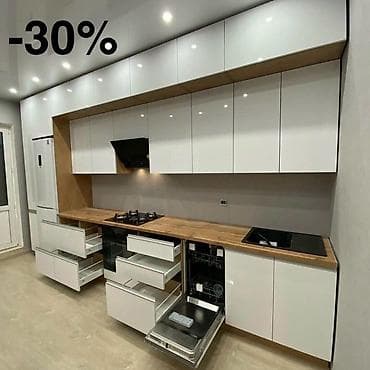 стенка для кухни: Кухонный гарнитур, Новый, Бесплатная доставка — 3