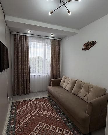 максут: 1 комната, 26 м², Церковь Элитка, 3 этаж, Евроремонт — 4