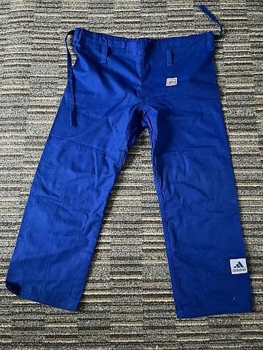 Кимоно для дзюдо Adidas, подойдет для самбо, джиу джитсу, дзюдо