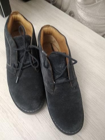 Туфли: Мужские ботинки, 39.5, Clarks, Б/у, цвет - Синий, Самовывоз — 5