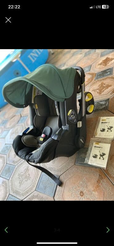 коляски doona: Коляска, цвет - Черный, Б/у — 6