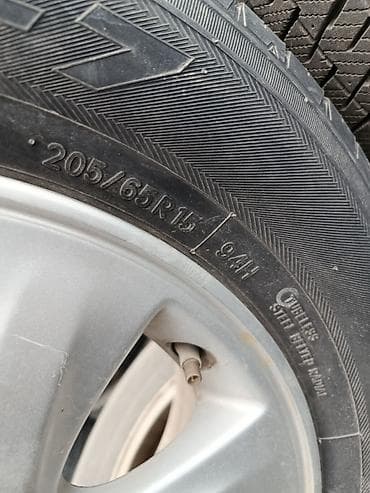 шина на 15: Колеса в сборе 205 / 65 / R 15, Лето, Б/у, Комплект, Литые, отверстий - 5 — 4