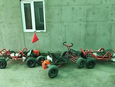 картинг машинки: Детские бензиновые багги/картинг‑тачки б/у Описание: - Компактные — 1