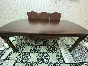 foldable table: Кухонный стол, Прямоугольный, Нераскладной — 1
