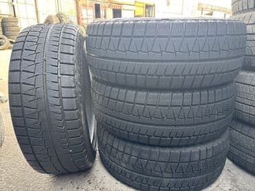 где можно купить шины в рассрочку: Шины 225 / 45 / R 17, Зима, Б/у, Комплект, Легковые, Япония, Bridgestone — 1
