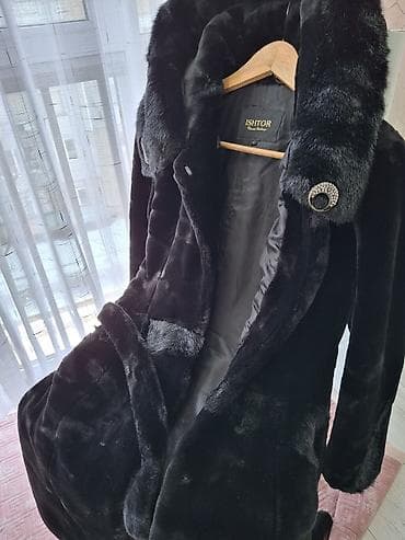 баа: Шуба, Узун модель, Кытай, Капюшону бар, L — 2