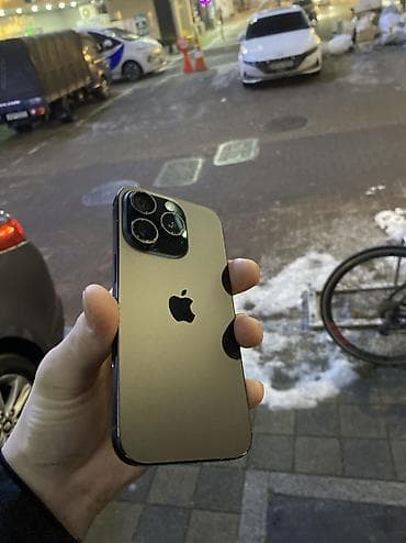 iphone 14 pro: IPhone 16 Pro, Б/у, 128 ГБ, Черный, 100 % — 2