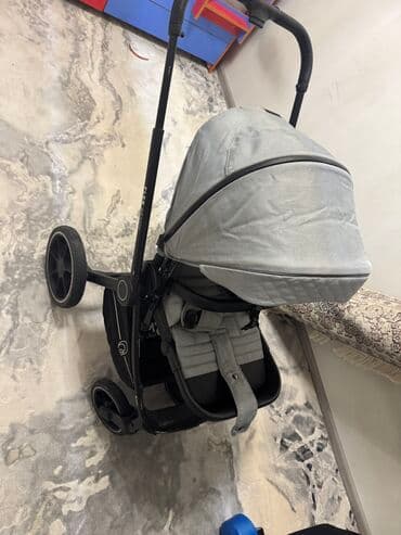 удобные: Коляска, цвет - Черный, Б/у — 12