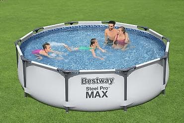 Каркасный бассейн Bestway 56406/тличается высокой прочностью и