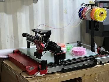 сканеры протяжный: 3D-принтер с большой областью печати и поддержкой нескольких катушек с — 1