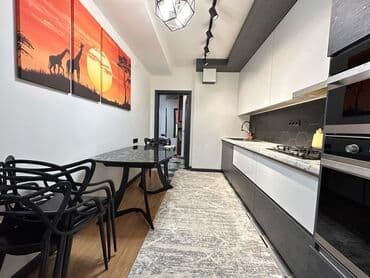 квартира в районе бгу: 3 комнаты, Агентство недвижимости, Без подселения, С мебелью полностью — 4