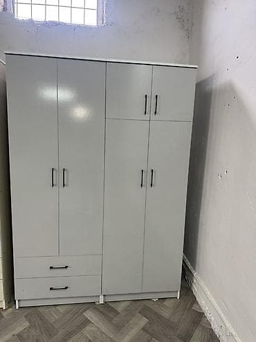 шкаф большой и вместительный: Шифоньер, шкаф для одежды, Новый, Прямой, ЛДСП — 2