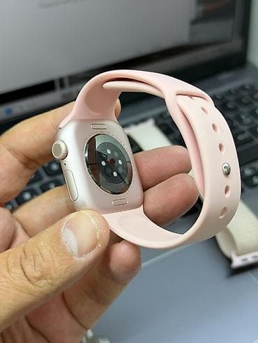 apple watch цена в бишкеке: Apple Watch Series 10 (42 мм) — Розовый | 100% аккумулятор Продаю в — 3